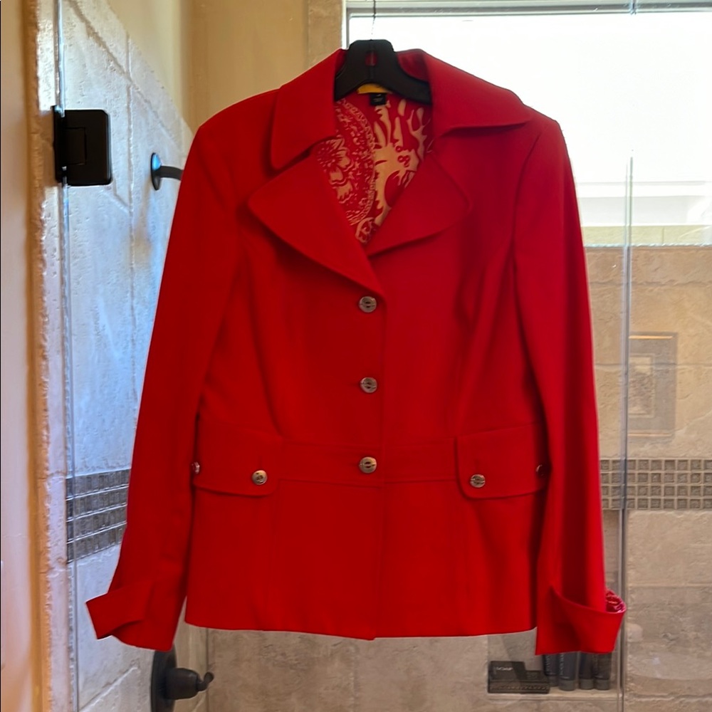 So Ca by St JohnStylish Red Women's Jacket
